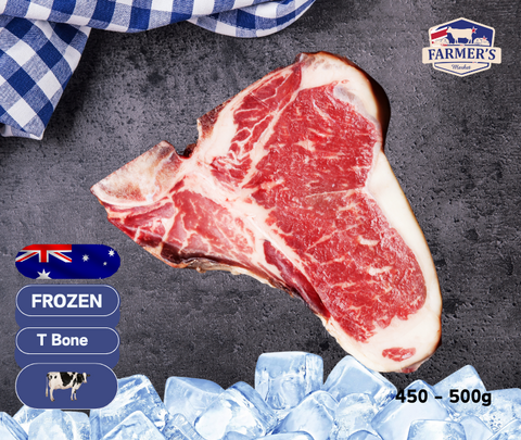 FROZEN - T-Bone Steak, 450-500gm