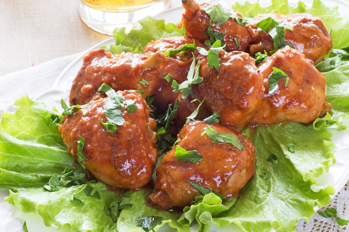 Baked Buffalo Chicken Drumsticks