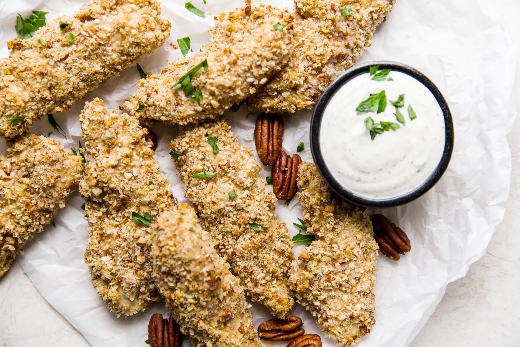 Baked Pecan Chicken Tenders