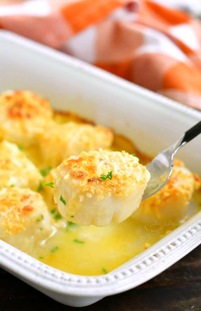 Baked Scallops