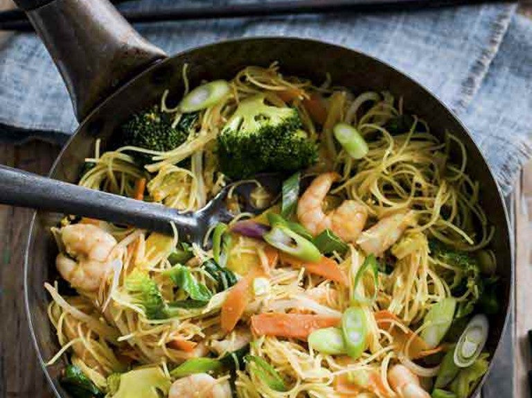 Bang Bang Chilli Prawn Stir-Fry