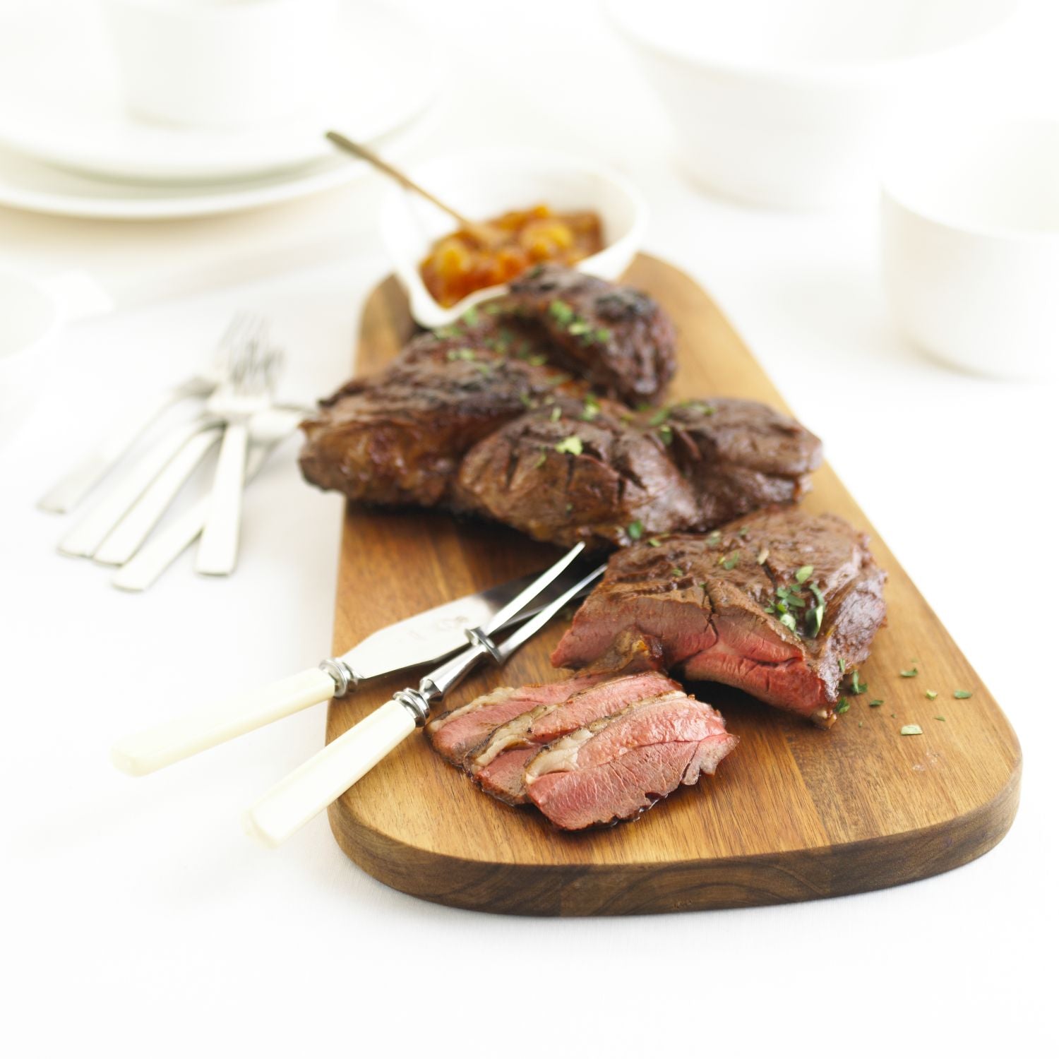 Barbecued Sweet and Smokey Butterflied Leg of Lamb