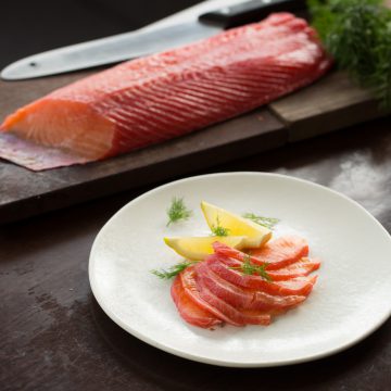 Berry Cured Huon Salmon