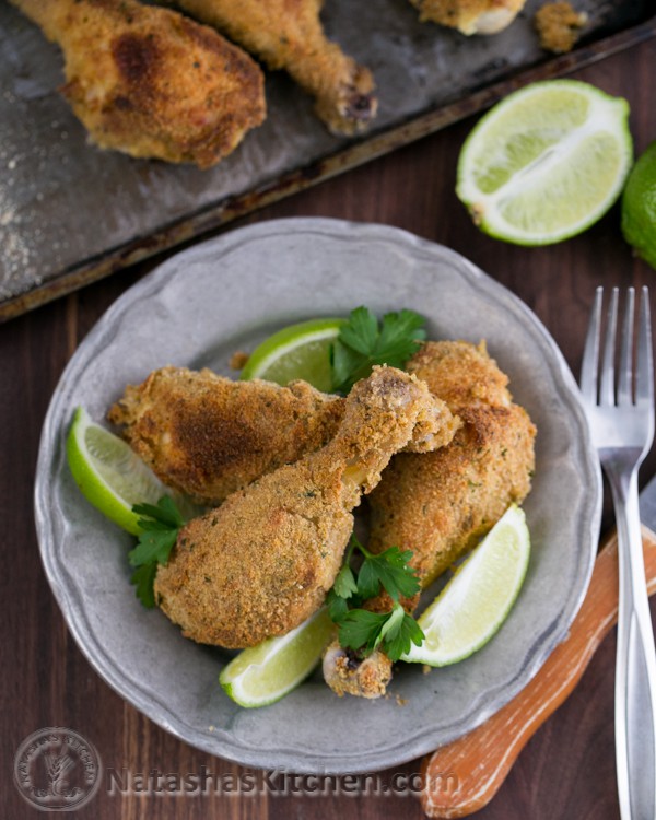 Breaded Baked Chicken Drumsticks Recipe