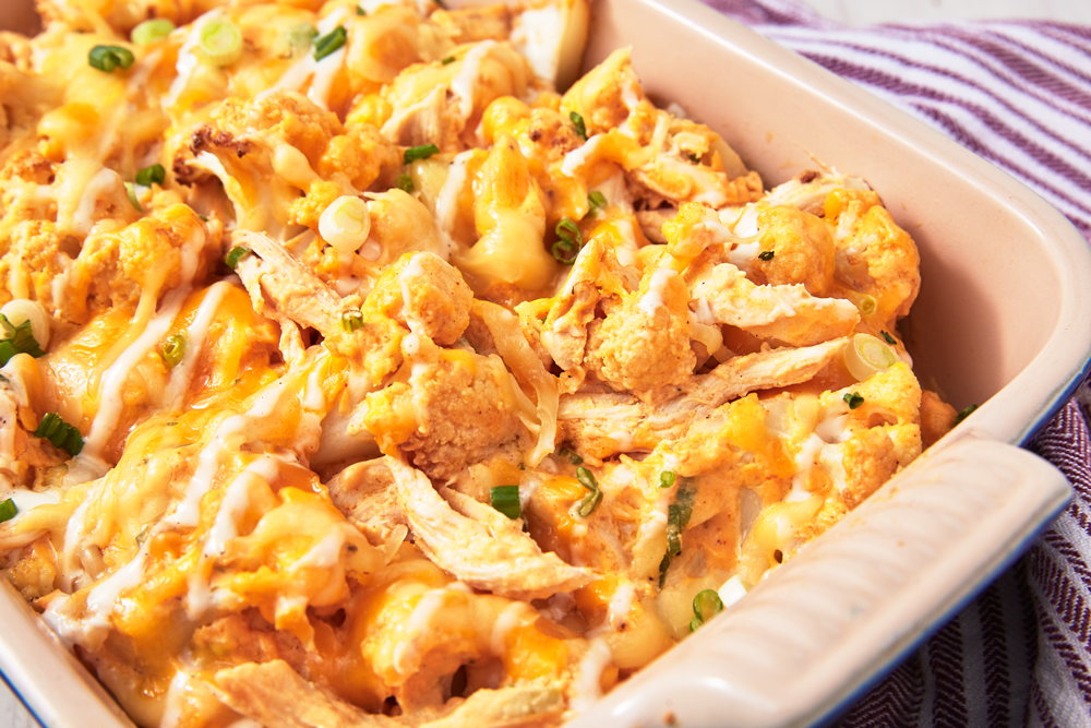 Buffalo Chicken Casserole