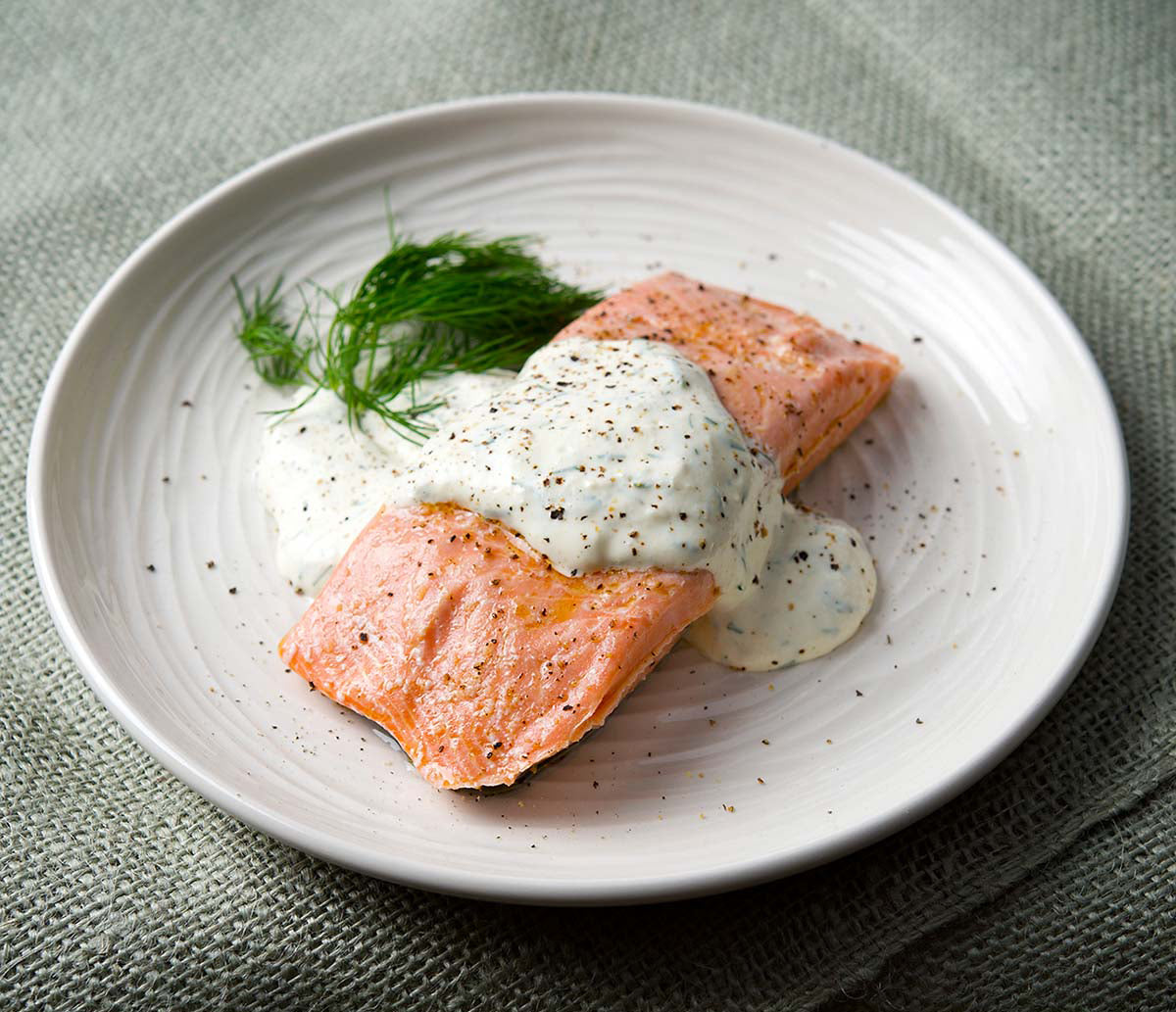 Butter Poached Salmon