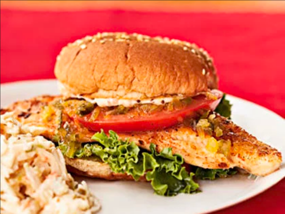 Catfish Sandwiches with Creole Mayonnaise