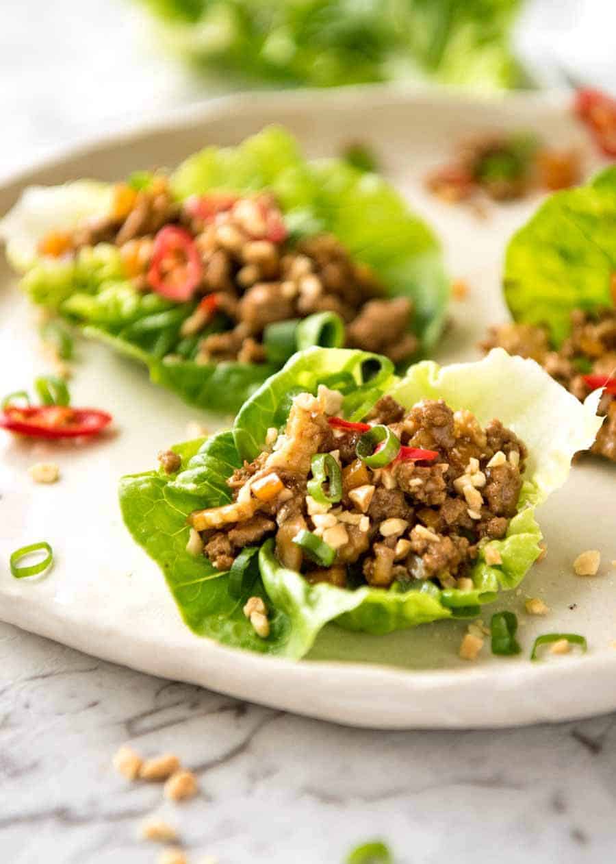 Chinese Lettuce Wraps (San Choy Bow)