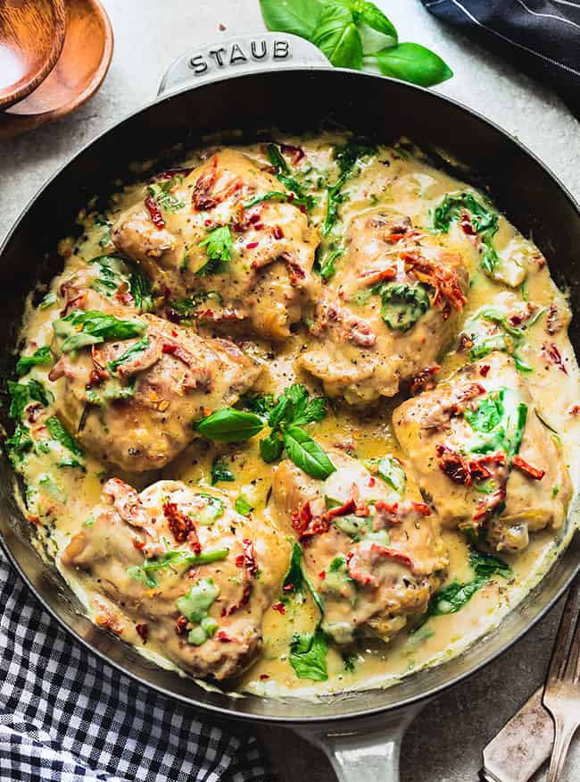 Creamy Sun-Dried Tomato Chicken