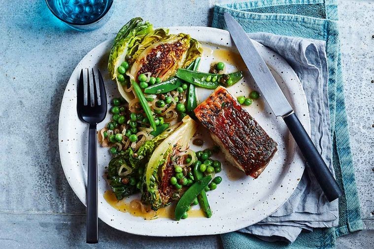 Crisp Barramundi with Brown Butter and Capers