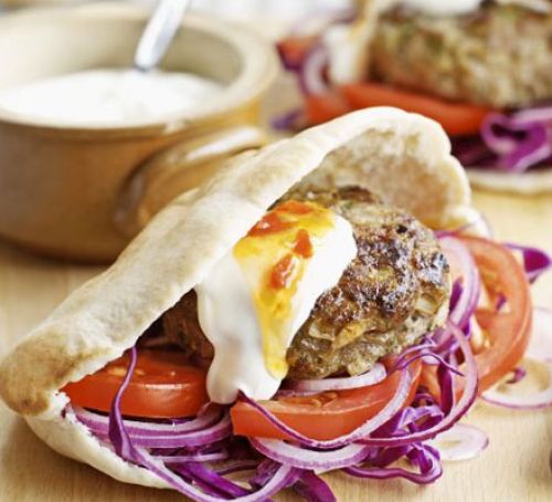 DIY kofta burgers