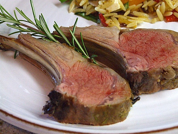 Dijon- Balsamic Rack of Lamb