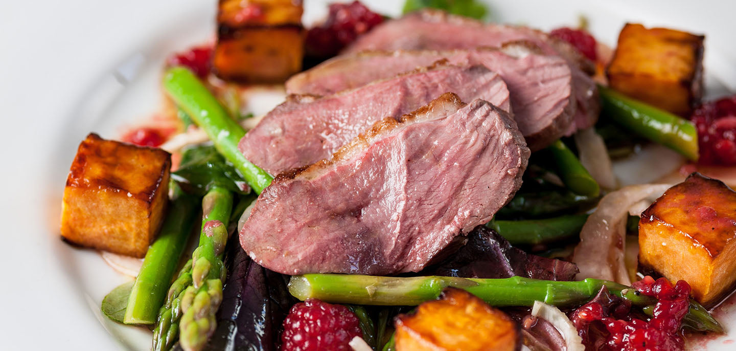 Duck Breast, Sweet Potato & Pickled Fennel