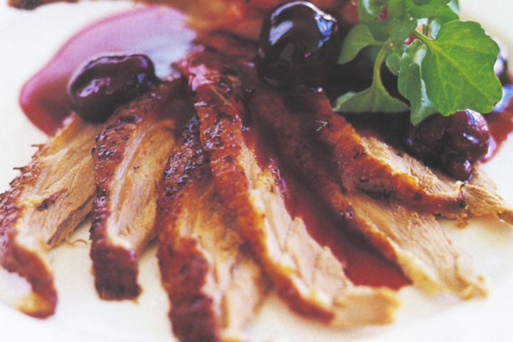 Duck Breast with Plum Sauce