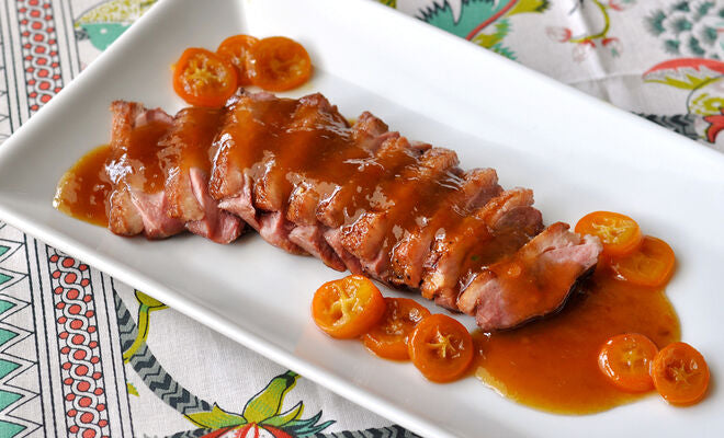 Duck Breasts with Citrus-Honey Sauce