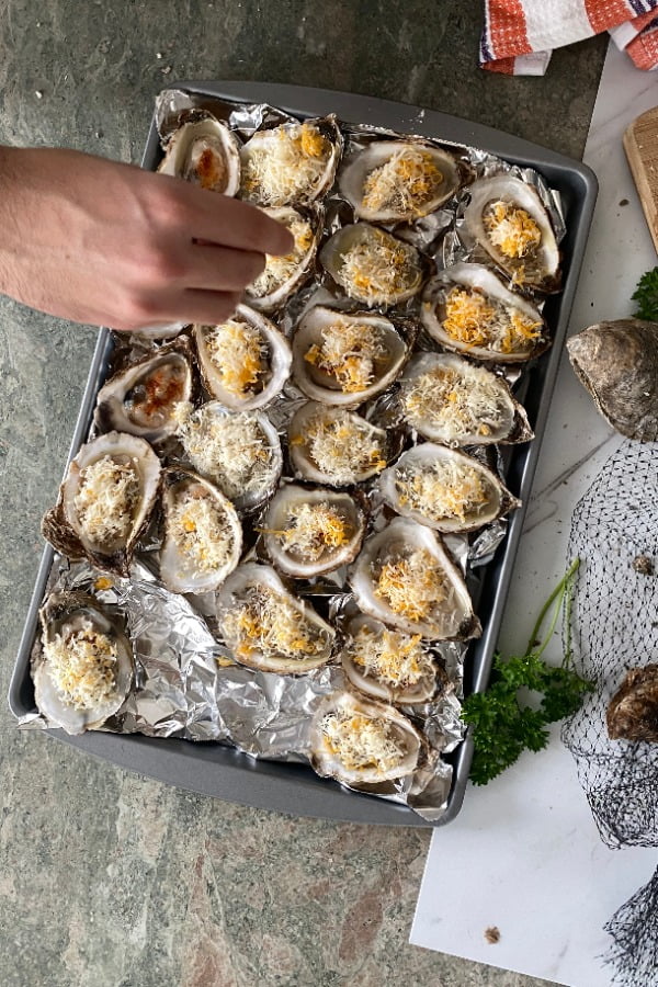 Easy Baked Oysters