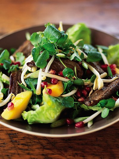 Five spice duck salad