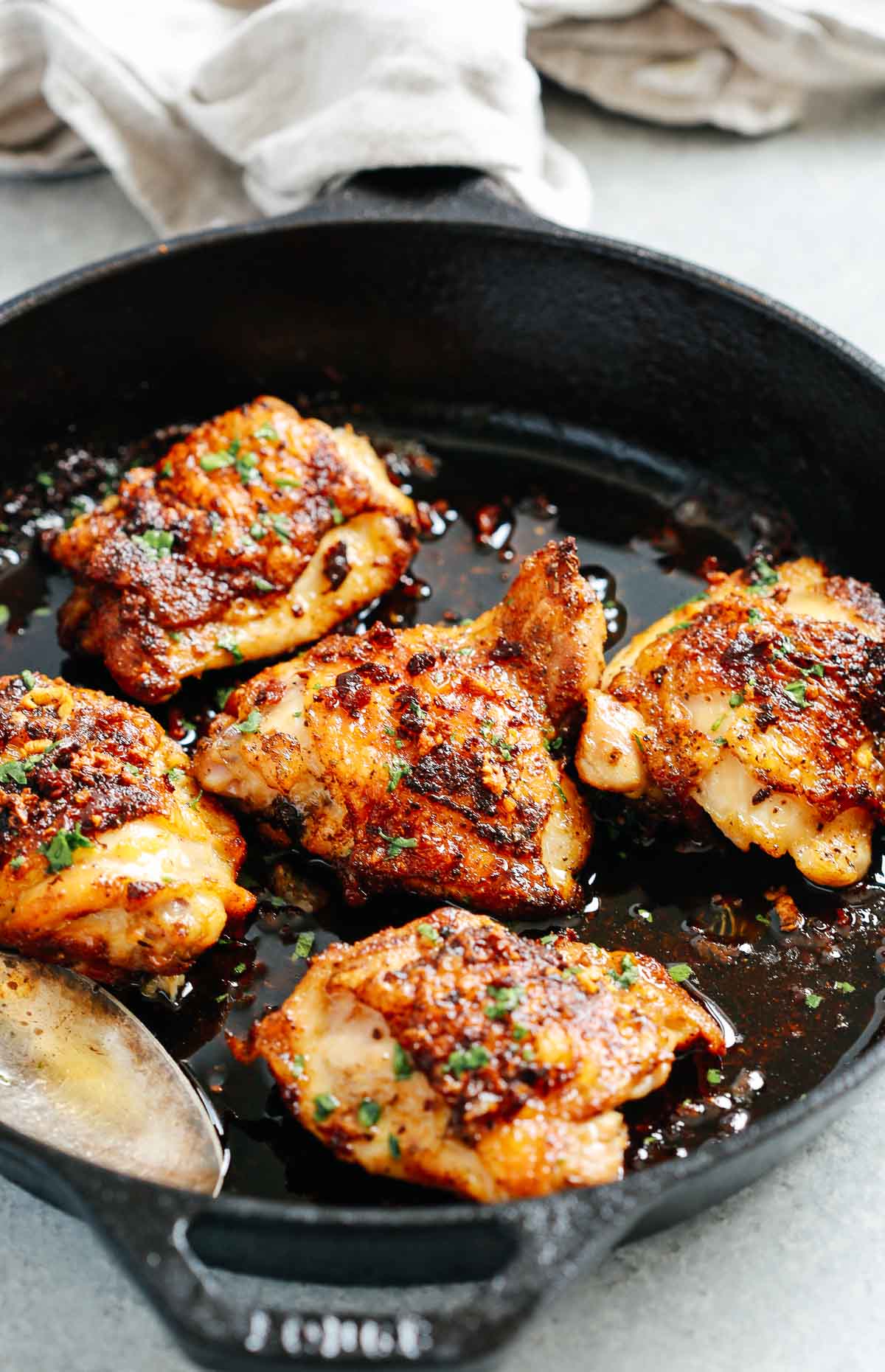 Garlic Butter Chicken Thighs