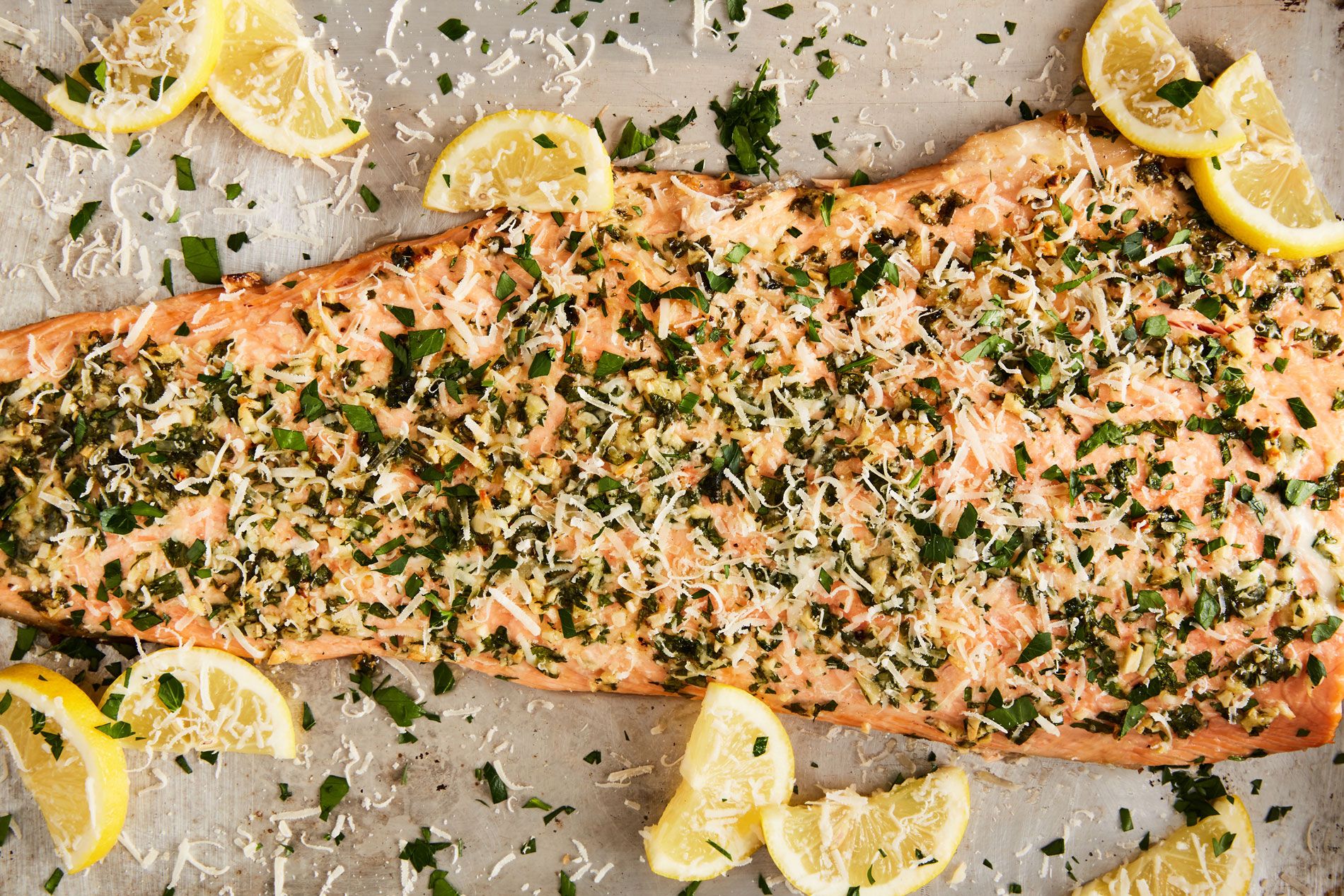 Garlic Parmesan Salmon