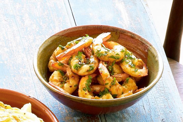 Garlic Prawns (Banana Prawns)