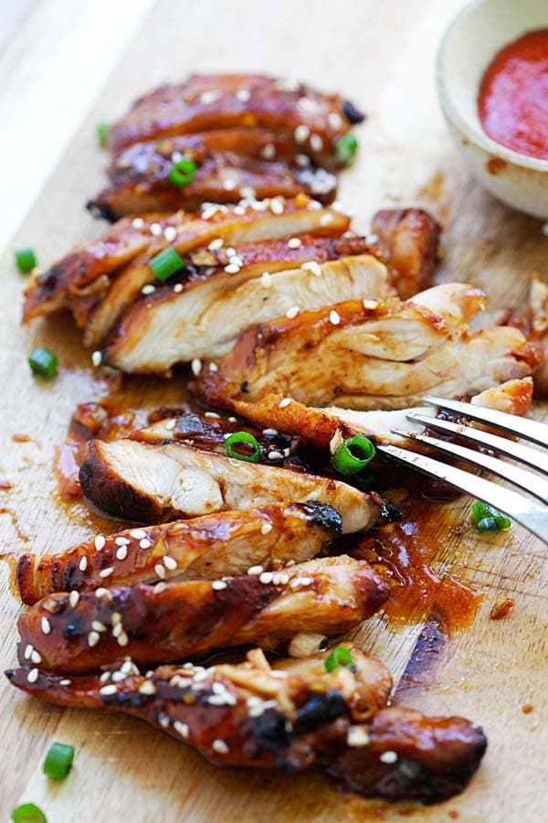 Garlic Sriracha Chicken