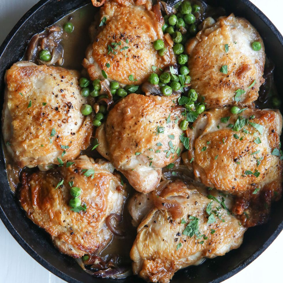 Garlicky Bourbon Chicken