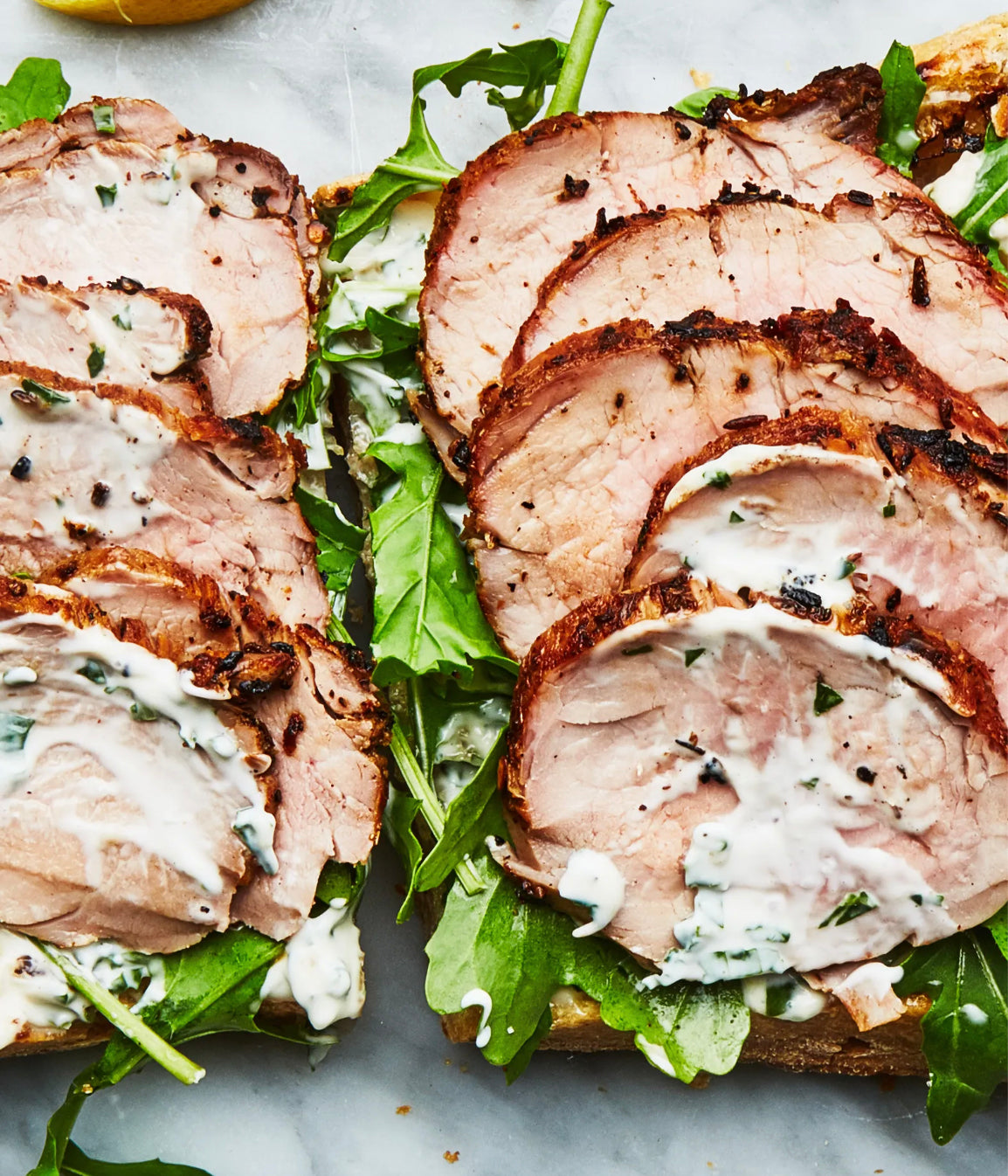 Grilled Pork Tenderloin Sandwiches