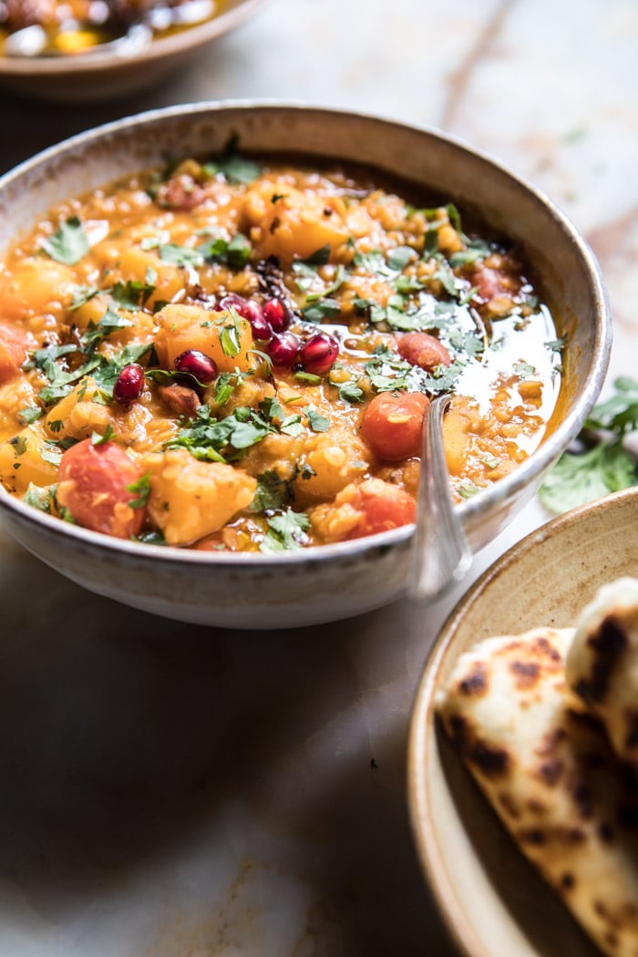 Harvest Tomato and Butternut Squash Dal