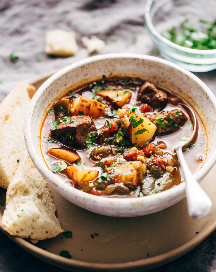 Hearty Poblano Beef Stew