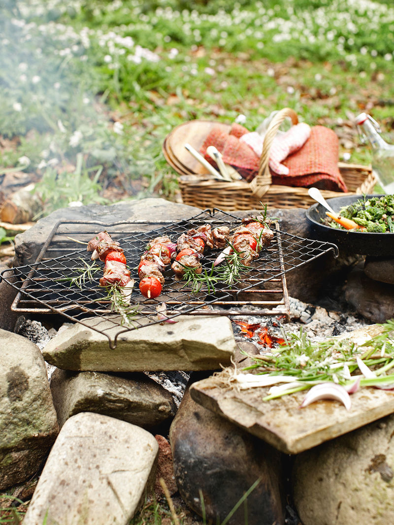 Herby Lamb Kebabs (diced lamb)