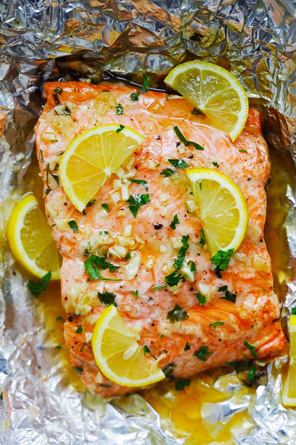 Honey Garlic Butter Salmon