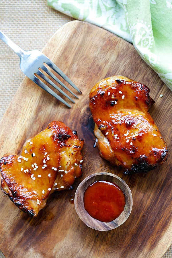 Honey Sriracha Chicken