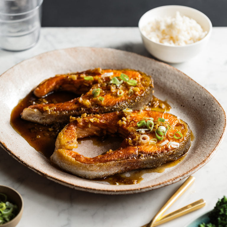Huon Ocean Trout Cutlets with Caramelised Fish Sauce