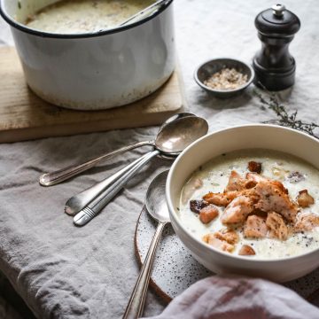 Huon Salmon Chowder (for winter)