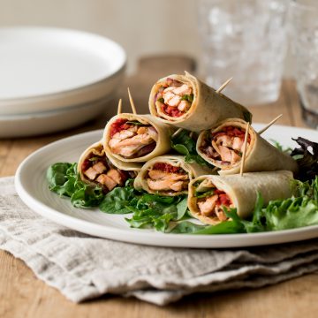 Huon Salmon Kung Pao Wraps