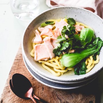 Huon Salmon Noodle Soup