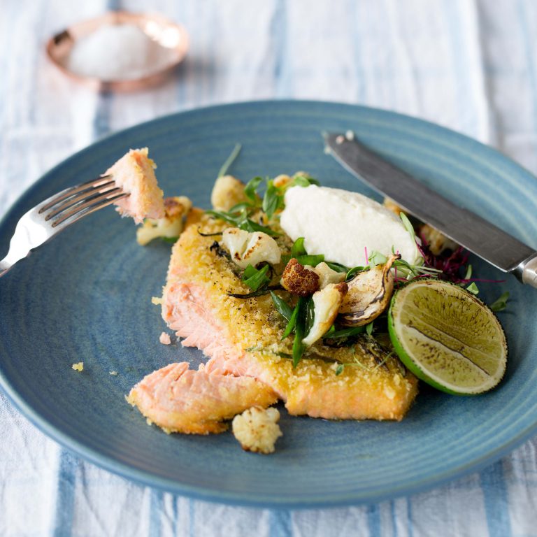 Huon Salmon Schnitzel