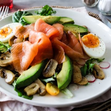 Huon Smoked Salmon Breakfast Salad