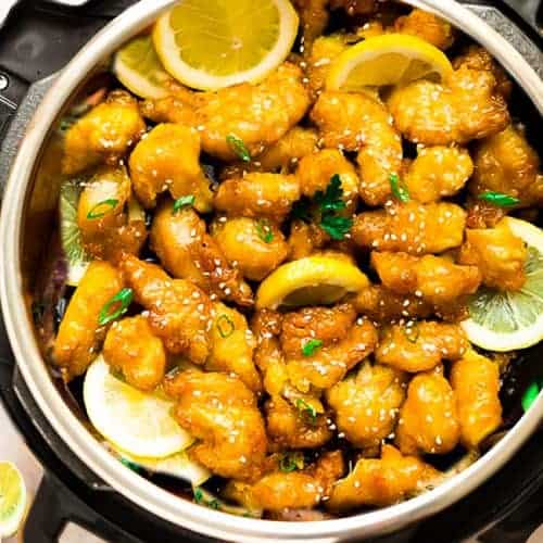 Instant Pot Chinese Lemon Chicken