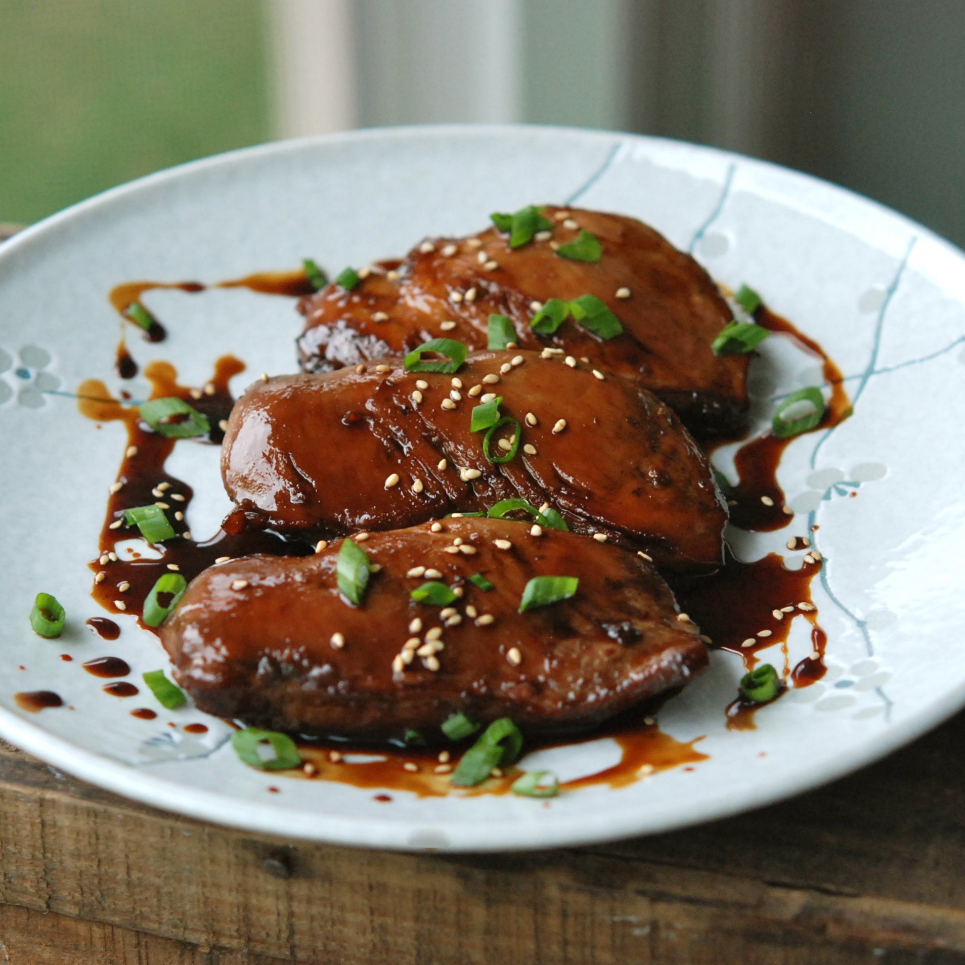 Japanese Yakitori-Style Pan-Roasted Duck Breast