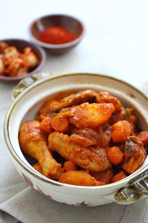 Korean Spicy Chicken Stew