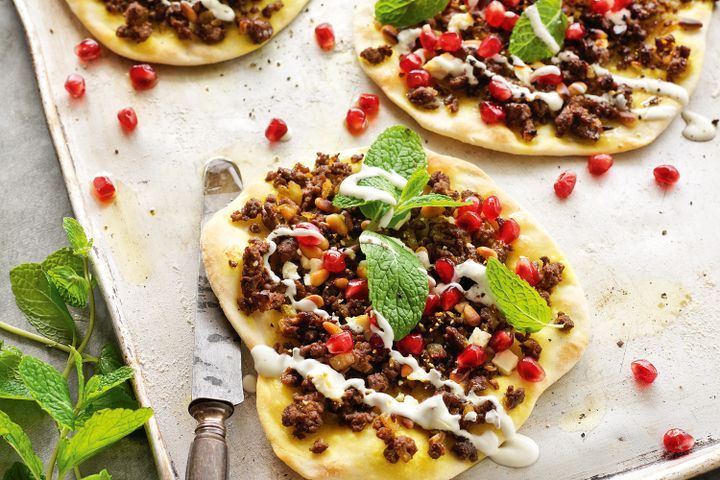 Lamb Flatbreads (lamb mince)