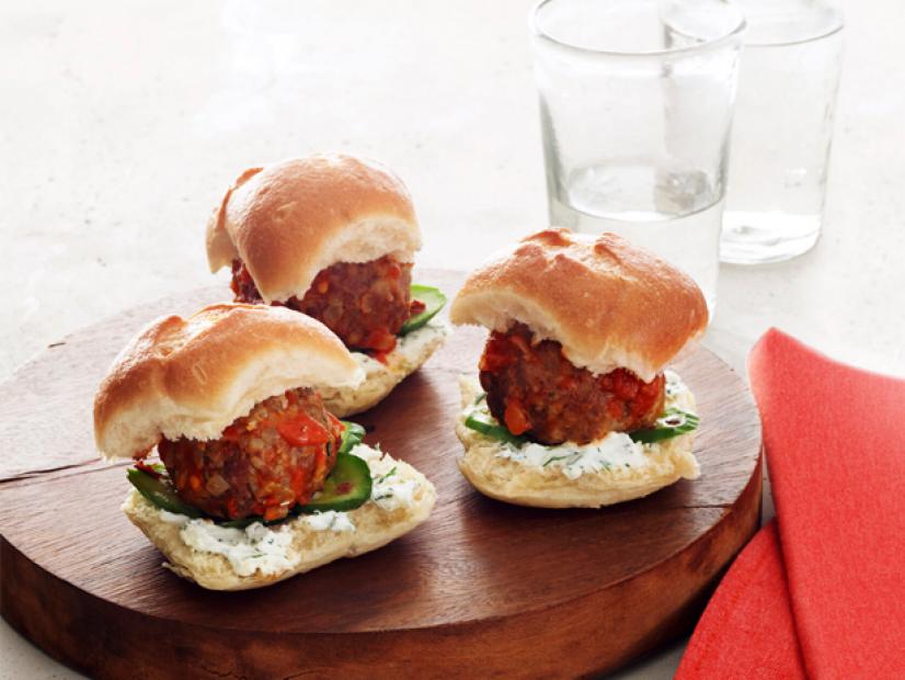 Lamb Meatball Sliders (lamb mince)