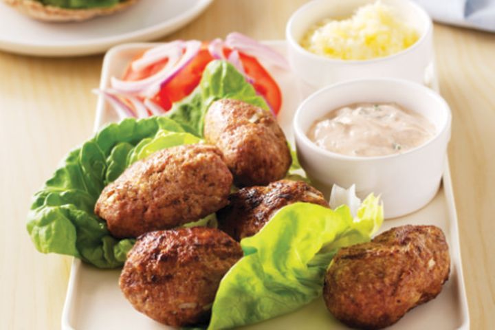 Lamb Souvlaki (lamb mince)