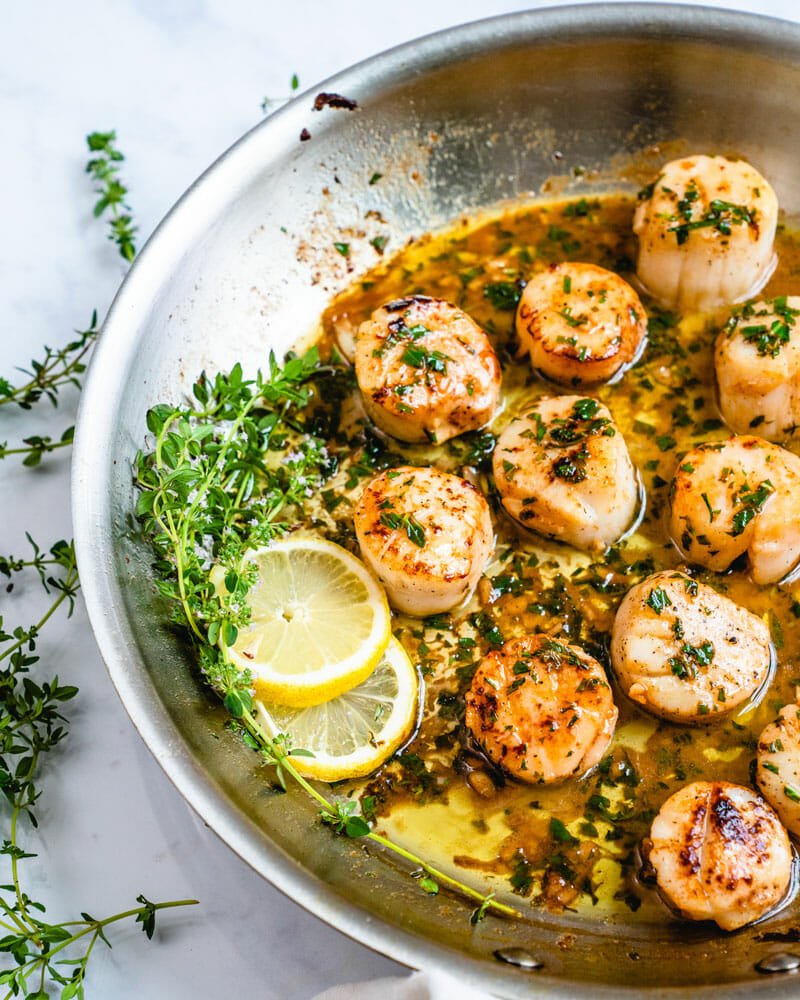 Lemon Herb Sauce for Scallops