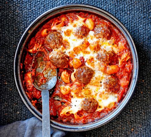 Melting Meatball Macaroni