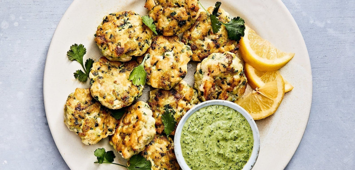 Middle Eastern Barramundi Fish Cakes