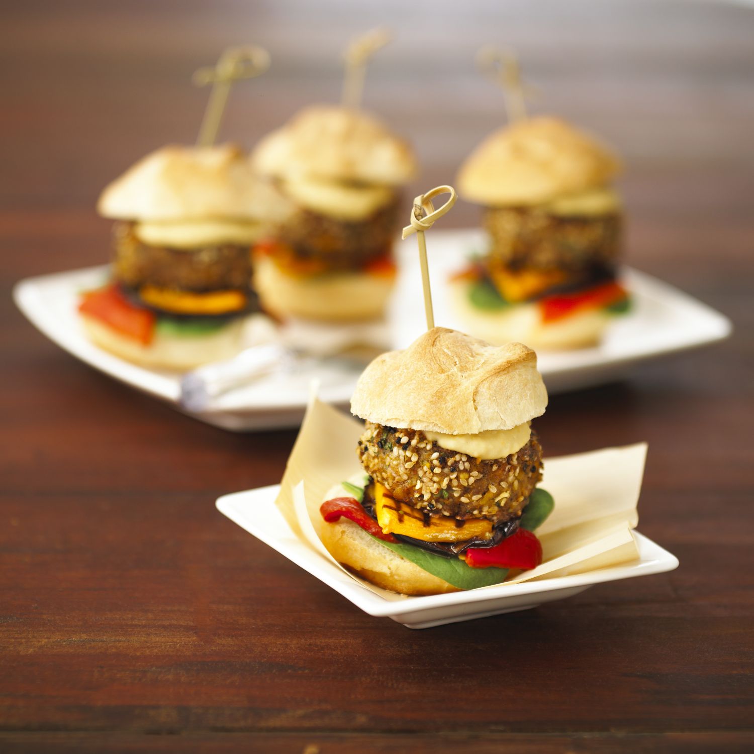 Moroccan lamb sliders