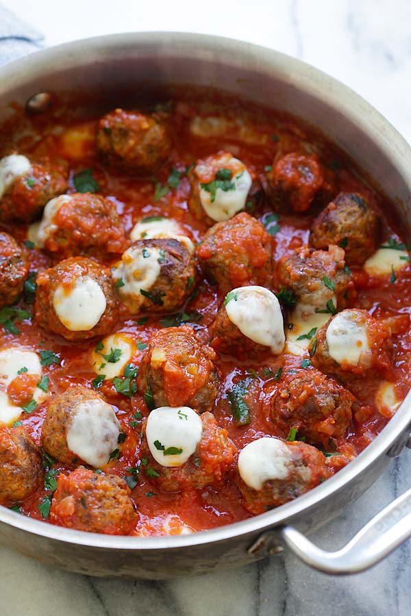 One Pot Meatball Casserole