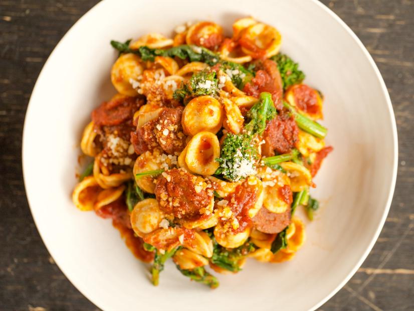 Orecchiette with Broccoli Rabe & Sausage